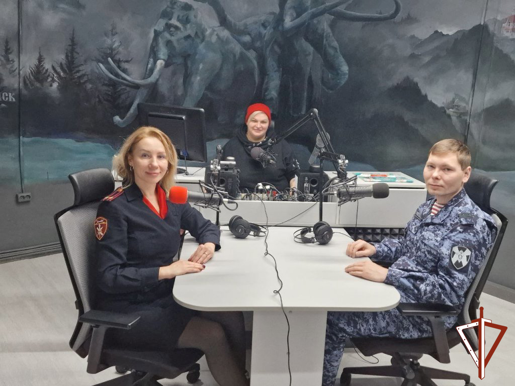 Пресс-служба Росгвардии стала участником утреннего эфира на «Русском радио».