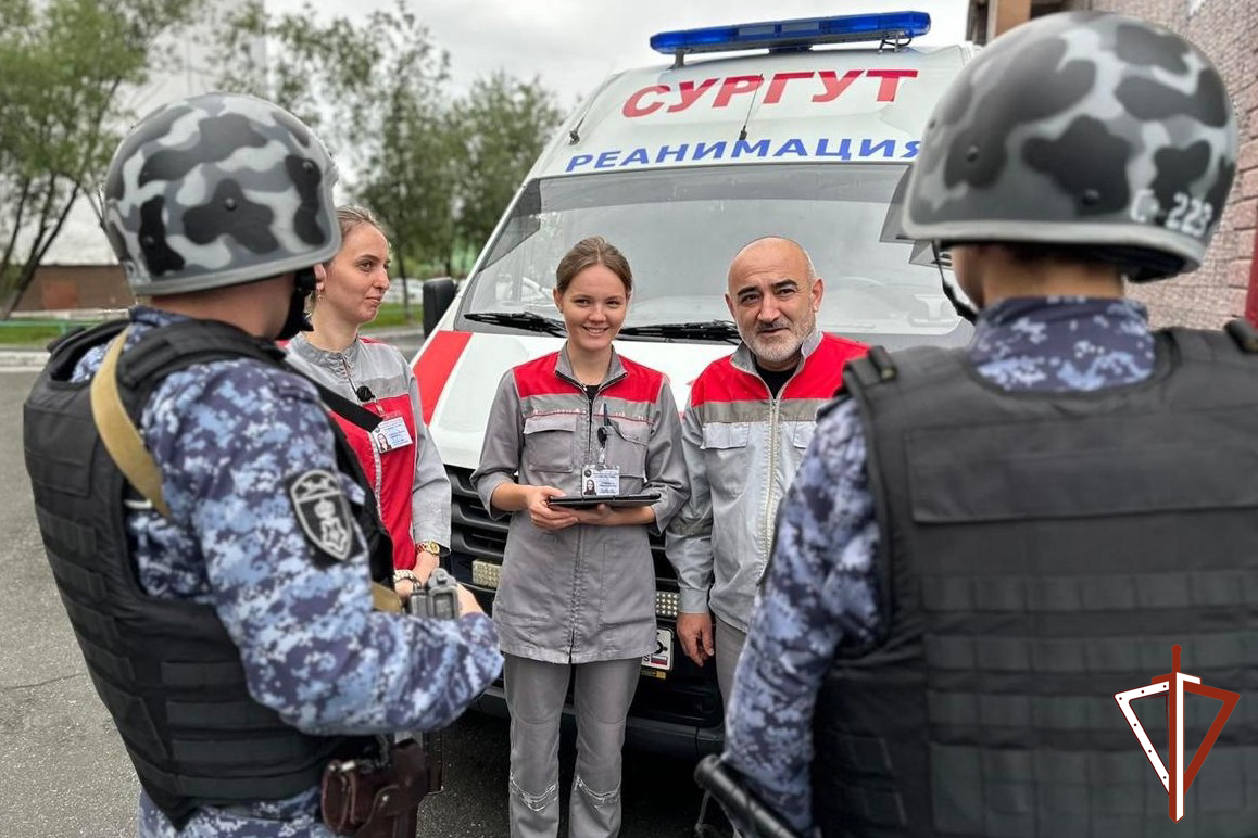 Сургутская городская клиническая станция скорой медицинской помощи теперь под защитой Росгвардии.