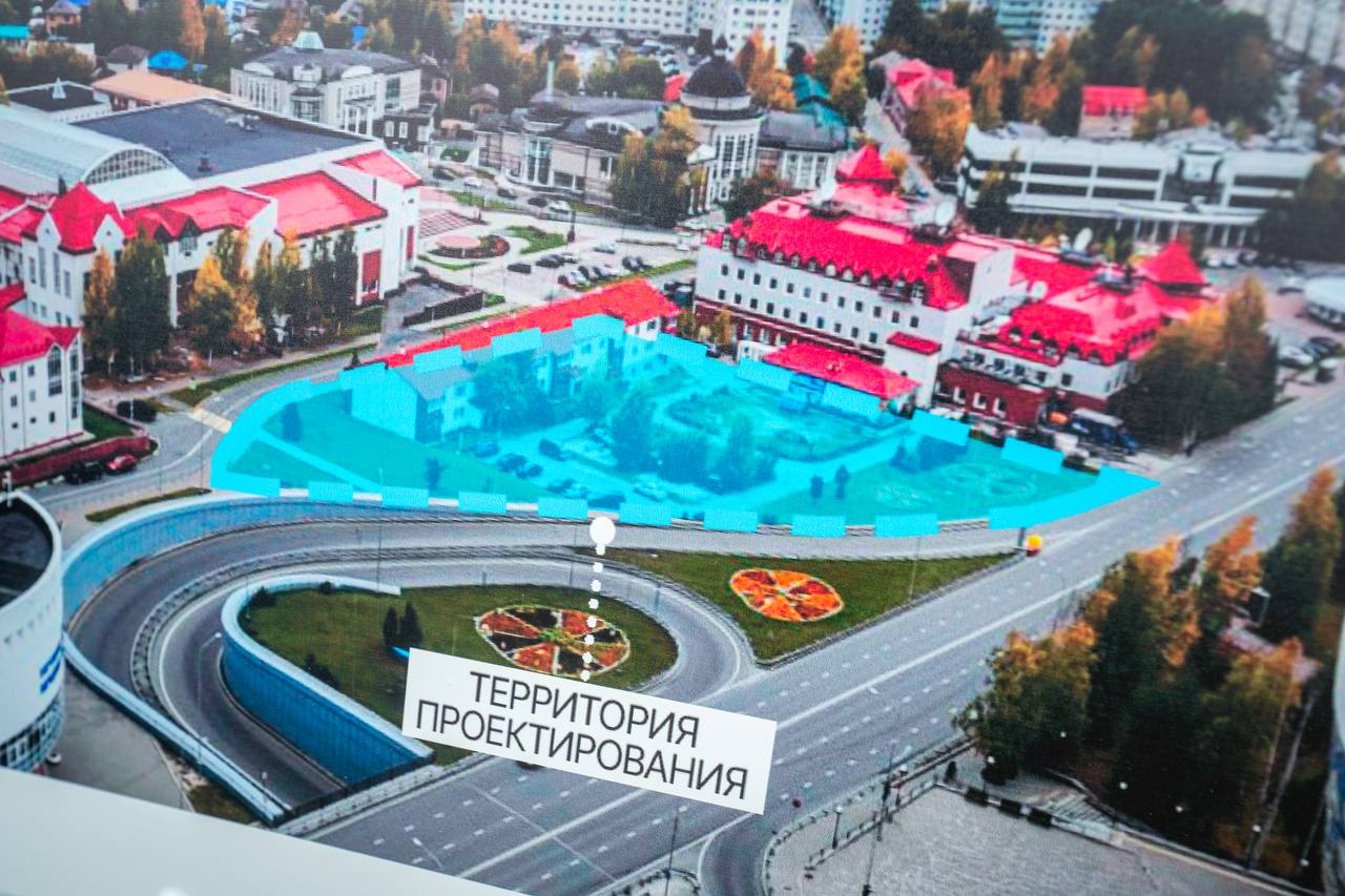 В окружной столице обсудили установку стелы «Город трудовой доблести».