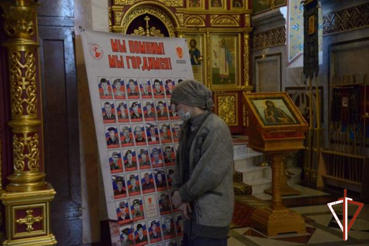 Росгвардия поддержала акцию памяти «Батальон отважных» в Югре. Росгвардия поддержала акцию памяти «Батальон отважных» в Югре.